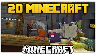 Try 2D Minecraft... | VILLAGER SWORDSMAN | LUCKY BLOCK FISHING