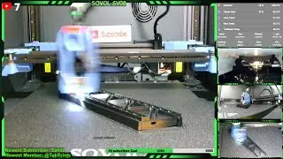 🔴Live - 3D Printer #503 - Printing more SV08 