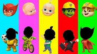 Wrong eyes👀 NEW EPISODES/ Looloo Kids x Rubble & Catboy x Hulk -DAME TU COSITA Puzzle Wrong Heads