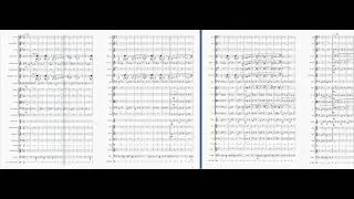 And the waltz goes on, orchestral score v.3