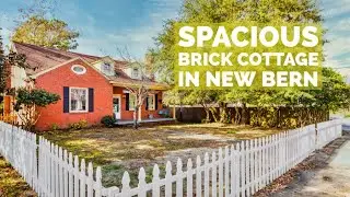HOME TOUR SPACIOUS BRICK COTTAGE - New Bern, NC