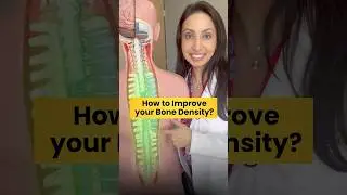 🦴 5 Tips to Improve Your Bone Density! #shorts #bonehealth