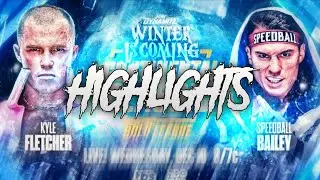 Mike Bailey vs Kyle Fletcher Highlights &bull; Continental Classic 2025 Gold AEW Winter Is Coming 2025