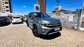 #NaCorreria 355k #Amarok Extreme V6 2025 4x4 AT8 Oliver Grey 3.0 Turbodiesel. Vers&atilde;o topo de gama