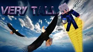 500 Block Height Se MLG Water Clutch Try! 💀🔥 | Minecraft