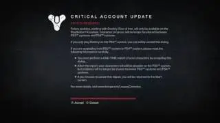 Destiny error tapir  ps3 - ps4
