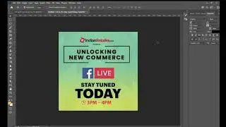 How to make social media post in Adobe Photoshop | How to make social media post in 5 Min