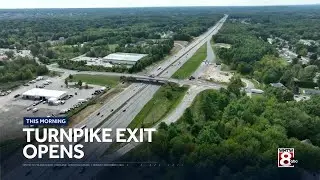 New Maine Turnpike exit officially opens to drivers in Saco