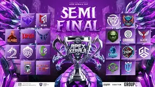 SEMI FINAL | APEX KERALA CUP | GROUP C | 5K PRIZE POOL | PROFESSOR REX GAMING #bgmi