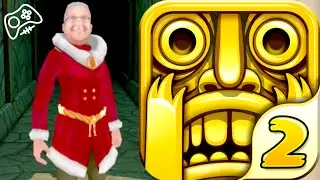 МИССИС КЛАУС!!! Рождественское обновление Temple Run 2 (геймплей для iPhone)
