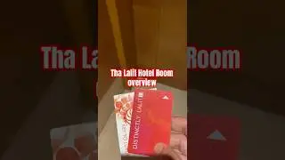 5 Star ⭐️ Hotel || The lalit Hotel Room overview || #thelalit #room #5star