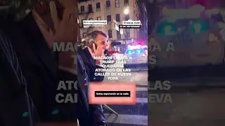 Macron llama a Trump tras quedarse atorado en las calles de Nueva York