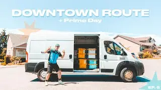 Маршрут в центре города, Prime Day /// ДОСТАВКА AMAZON СИЭТЛ, Эпизод 5