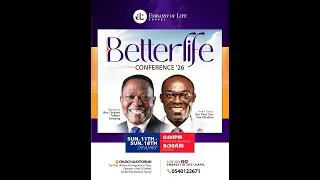 WELCOME TO OUR BETTERLIFE CONFERENCE DAY 6 (16TH JANUARY, 2026)