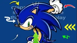 crappy gameplay of sonic schoolhouse