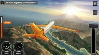 Flight Pilot Simulator 3D - Android Gameplay #1