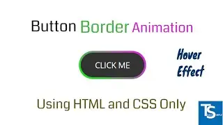 Simple Gradient Border Effects | Animated Hover Effect 02 | Html CSS Tutorial