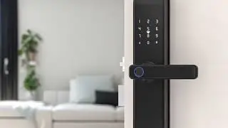 Smart Digital Door Lock with Face Recognition (Fingerprint/Password/Remote Unlock, Video, Auto Lock)