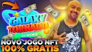 GALAXY TORNADO NOVO NFT GRATIS! GANHE DINHEIRO JOGANDO!