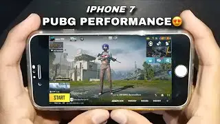 iPhone 7 3.8 update gameplay😍| iPhone 7 Pubg/bgmi performance in 2025🥵| PUBGM