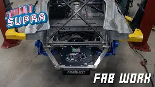 Formula Supra gets a DomSpec Subframe, Wisefab Suspension kit, and Radium Fuel cell.