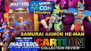 Motu Origins 200X Cartoon Collection Samurai Armor He-Man REVIEW! Walmart Cancel Con Exclusive SMH