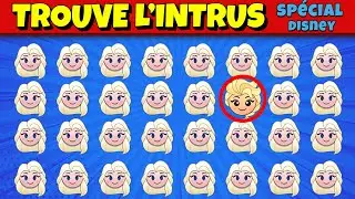 Trouve l'INTRUS Disney | Quiz &Eacute;moji Disney | Facile &agrave; Impossible