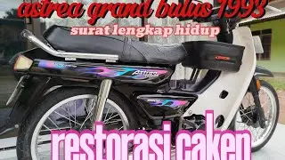 dijual astrea grand bulus 1993 restorasi cakep