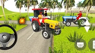 Best Old Model Swaraj Tractor Driving | Indian Tractor Simulator 3D | Games | Android Gameplay 