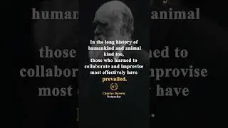 The Power of Evolution: Charles Darwin's Quotes #shorts