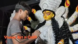 Maa Durga Murti Making | Maa Durga Decor | Durga Puja 2020 Part-3 |