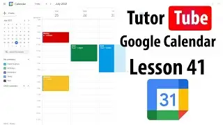 Google Calendar Tutorial - Lesson 41 - HyperLink Option for Notes