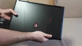 Распаковка ноутбука MSI GL63 8SD-655XUA