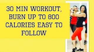 30 Min II Aerobic dance workout II By Danielle's Habibis