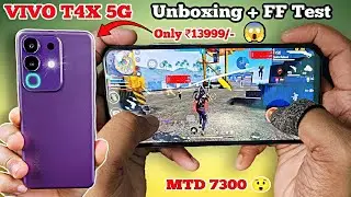 Vivo t4x 5g extreme ! gaming test 🔥! free fire gameplay 🎮 full ranked try boyaah ? #freefire #video 