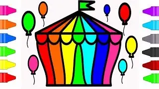 Circus Coloring Pages for Kids | Coloring Book for Children