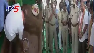 Sujaya Krishna Ranga Rao Land Worship to Model Police Station Building | Bobbili | TV5 News