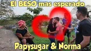 Triunfó el AMOR y vean el final feliz de esta historia. Papysugar y Norma se dieron el beso.