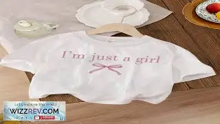 SHEIN Vintaside Kids Young Girl Girls' Casual Funny Letter Print T Shirt Comfortable Review