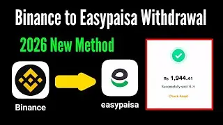 How to Withdraw USDT from Binance to Easypaisa in Pakistan 2026 | Binance to Easypaisa transfer