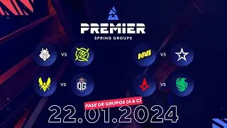 G2 vs NIP, NaVi vs CoL, Vitality vs OG, Astralis vs Falcons | BLAST Premier Spring Groups 2024