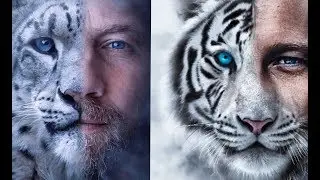 HOW TO CREATE HALF HUMAN AND HALF TIGER// FACE FX IN //PICSART //LIGHTROOM CC //