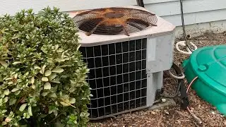 Carrier 38CKC Air Conditioner Capacitor Replacement & Startup