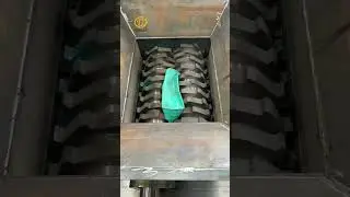 Paint Bucket Shredder #Metal Shredder #Double Shaft Shredder #Lightweight Material Shredder