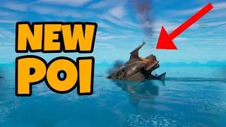 *NEW* Blimp Crash Site POI in Fortnite Battle Royale | Chapter 3 Season 2