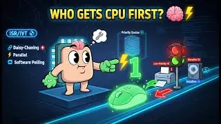 Priority Interrupt in Computer Organization | Daisy Chain, Parallel & Software Polling Explained ✅