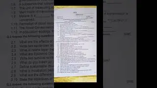Kalahandi University first semester EVNS questions paper 2023 #viral #youtubeshorts