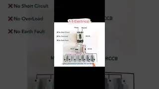 MCCB MCB RCCB connection