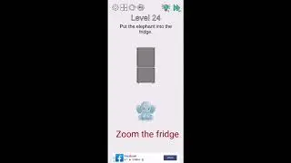 Brain challenge think outside level 24 solution or walkthrough