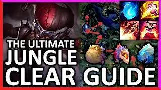 The Ultimate S13 2023 SHACO OTP Jungle Clear Guide + best AP/AD RUNES (6 paths, blue & red sides)